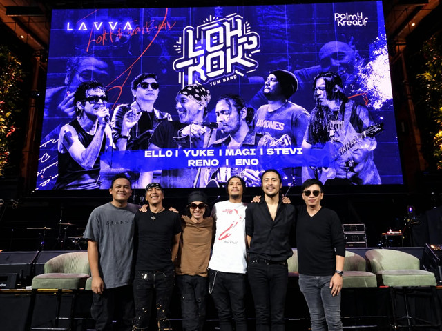 Reno Fahreza personel Loh Kok Tum Band. Foto: Dok. Istimewa