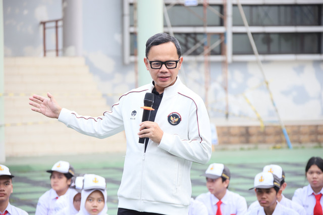 Wamendagri Bima Arya ajak generasi muda wujudkan Indonesia Emas 2045. Foto: Dok. Kemendagri