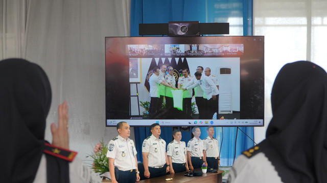 Kick Off Hari Bakti Kemenimipas Ke 2 (Sumber: Humas Lapas Narkotika Yogyakarta)
