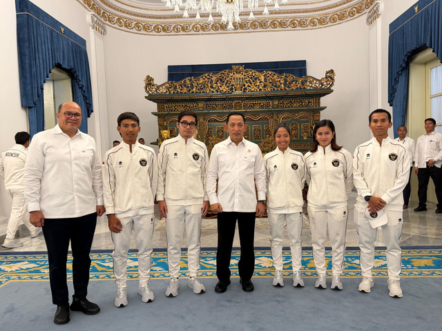 Ketua Umum Pengurus Besar Ikatan Sport Sepeda Indonesia (PB ISSI), Jenderal Polisi Drs. Listyo Sigit Prabowo, M.Si. (tengah). Foto: Istimewa