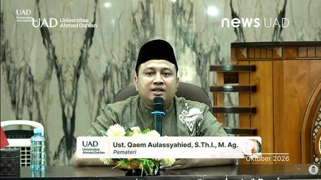 Kajian Rutin Ahad Pagi Masjid Islamic Center Universitas Ahmad Dahlan (UAD) (Foto. Mei)