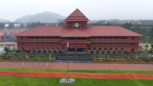 SMA Taruna Nusantara Kampus Cimahi yang berlokasi di Kota Cimahi, Provinsi Jawa Barat, Jumat (30/10/2026). Foto: Garrick/Biro Pers Sekretariat Presiden