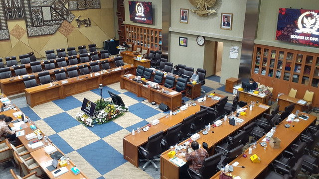 Ruang Rapat Komisi IX DPR RI. Foto: Jacko Ryan/kumparan