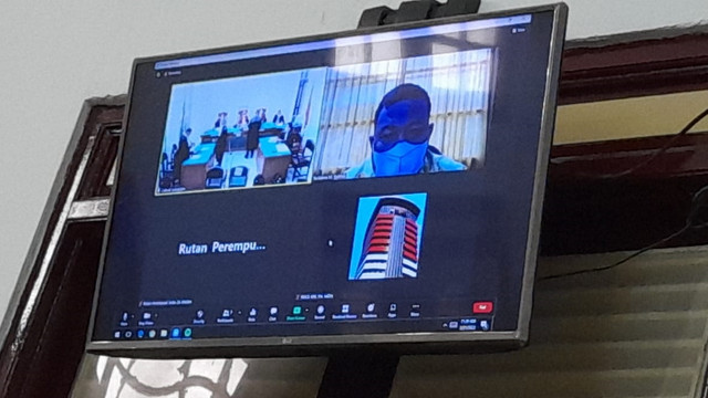 Suasana sidang eks Wali Kota Tanjung Balai. Foto: Dok. Istimewa