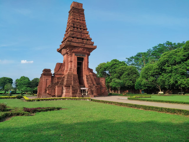 Peninggalan Majapahit. (Dokumentasi Pribadi)
