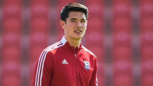 Elkan Baggott bersama Ipswich Town. Foto: Instagram/@ipswichtown
