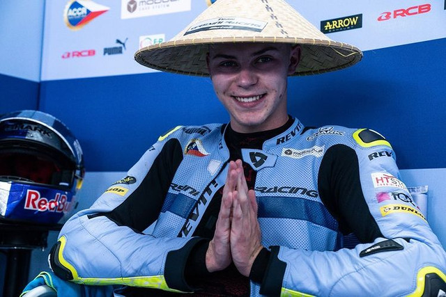 Filip Salac saat masih bersama tim Gresini Moto2. Foto: Instagram/@filipsalac12/