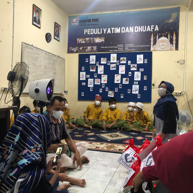 TDA Gresik gelar kegiatan sosial di awal bulan Ramadan 2022 ke panti asuhan. dok