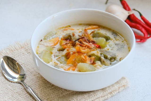 Ilustrasi Sayur Lodeh Terong. Foto: Shutterstock