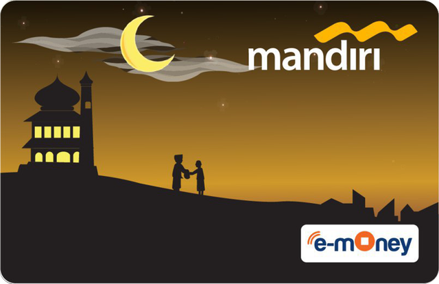Ilustrasi e-Money Mandiri. Foto: Bank Mandiri. 