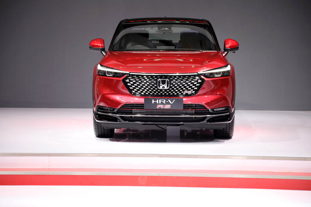 Honda HR-V RS di pameran Indonesia International Motor Show (IIMS) Hybrid 2022 di JIExpo Kemayoran, Jakarta, Kamis (31/3). Foto: Aditia Noviansyah/kumparan