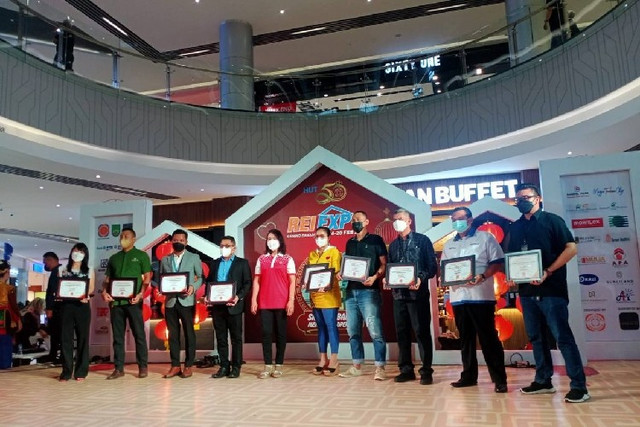 Central Group raih penjualan tertinggi di REI Expo 2022 (Foto: Yude/Batamnews)