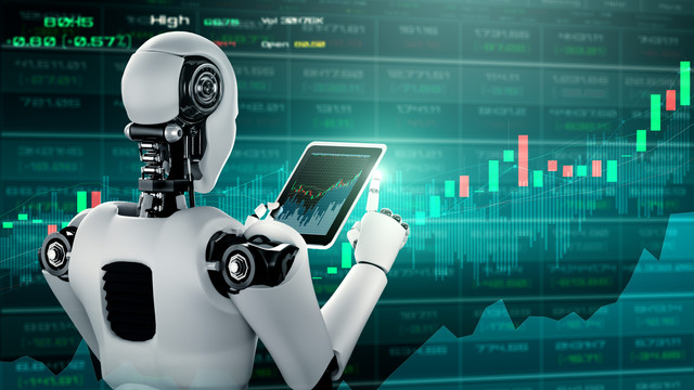Ilustrasi robot trading. Foto: Blue Planet Studio/Shutterstock