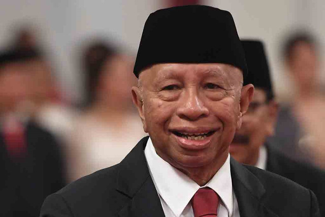 Arifin Panigoro. Foto: Akbar Nugroho Gumay/ANTARA FOTO