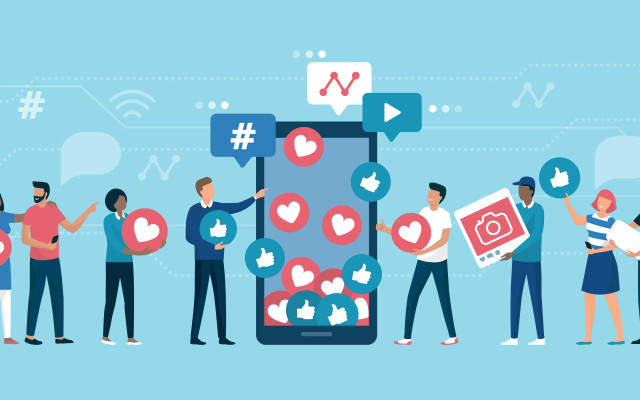 Ilustrasi: Sharing di Sosial Media (Sumber: Shutterstock) 