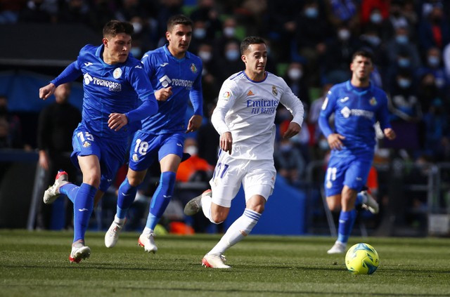 Getafe vs Real Madrid. Foto: REUTERS/Javier Barbancho