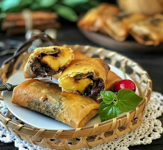 Ilustrasi Piscok Lumer. Sumber: Unsplash