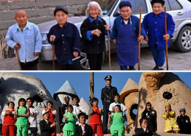 Warga Desa Yangsi, China, memiliki tubuh mungil. Foto: Istimewa.