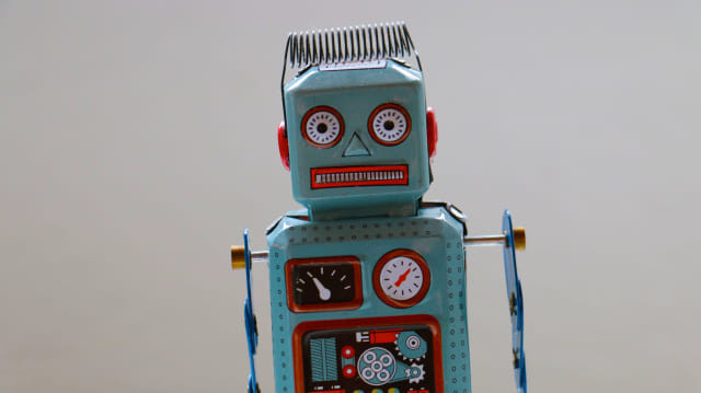 Ilustrasi robot. (foto: Unsplash)