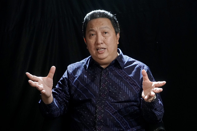 The CEO, Boy Thohir. Foto: Iqbal Firdaus/kumparan