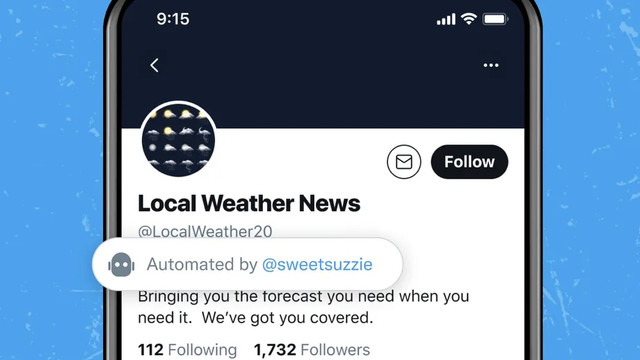 Twitter akan menambah fitur label bot. Foto: Twitter