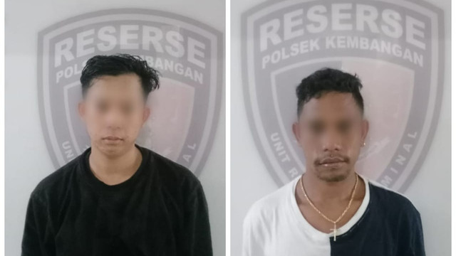2 debt collector yang ditangkap di Kembangan. Foto: Dok. Istimewa