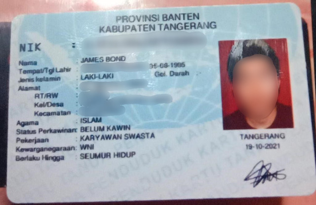 James Bond ditangkap Polsek Neglasari Tangerang kota. Foto: Dok. Istimewa