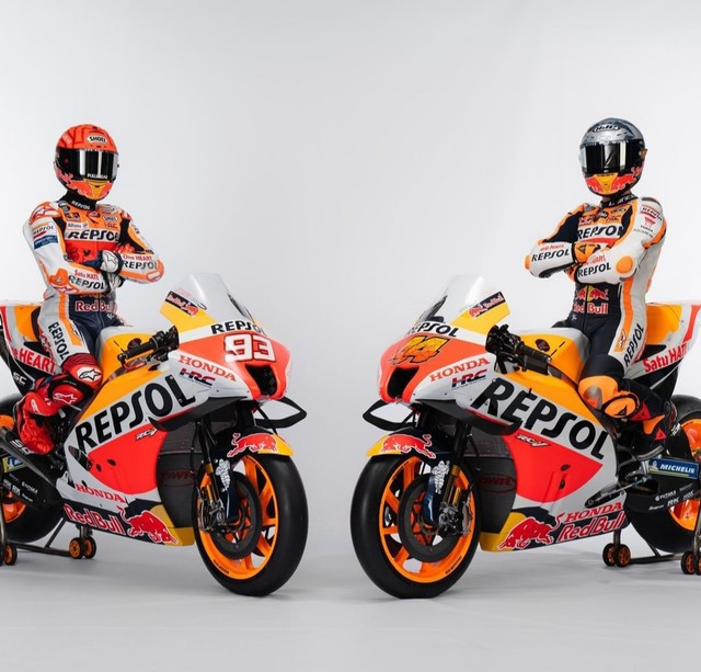 Honda RC213V Repsol Honda Racing Team. Foto: HRC MotoGP