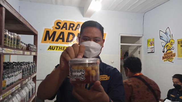 Produk UMKM Sarang Maduku di Malang Jawa Timur. Foto: Akbar Maulana/kumparan