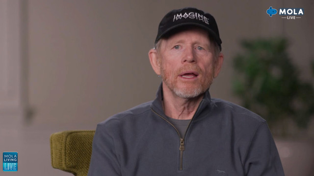 Ron Howard saat menjadi bintang tamu di Mola Living Live. Foto: Dok. Mola TV
