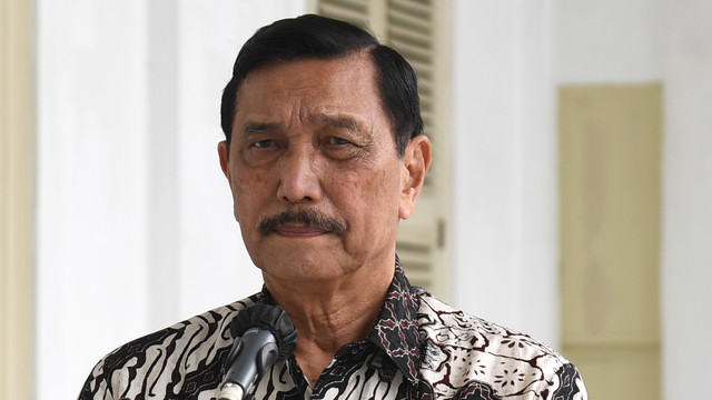 Menteri Koordinator Bidang Kemaritiman dan Investasi Indonesia, Luhut Binsar Panjaitan, di Istana. Foto: Rusman/Biro Pers Sekretariat Presiden