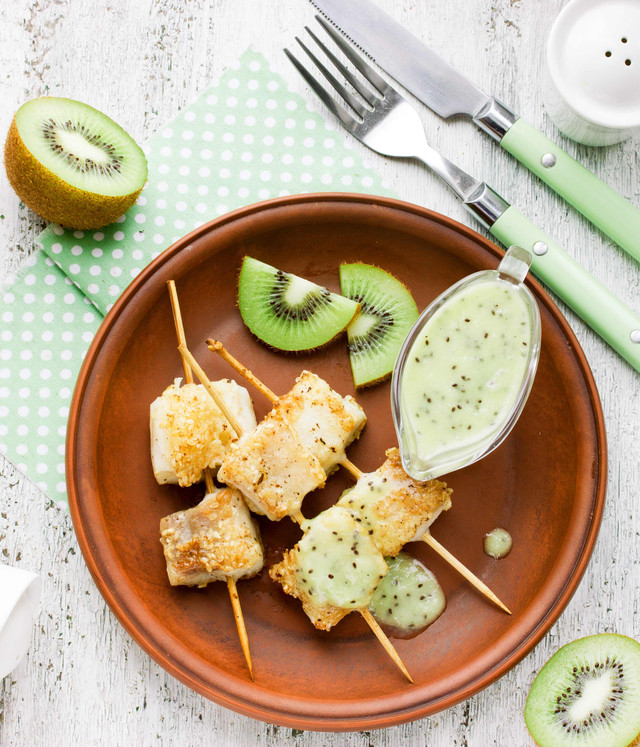 Sate Ikan Saus Kiwi. Foto: Anastasia_Panait/Shutterstock
