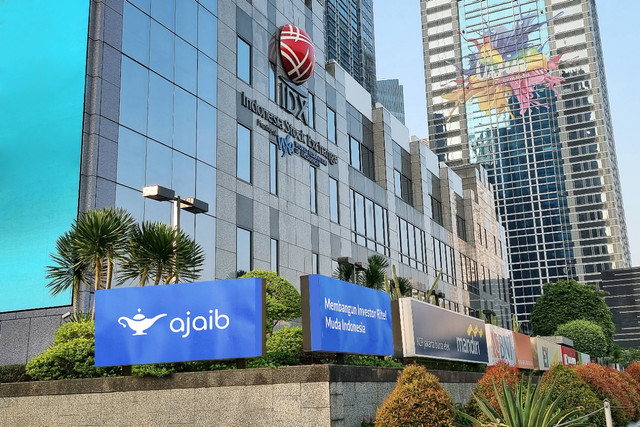 Ajaib Sekuritas di Bursa Efek Indonesia, Jakarta. Foto: Dok. Ajaib Sekuritas