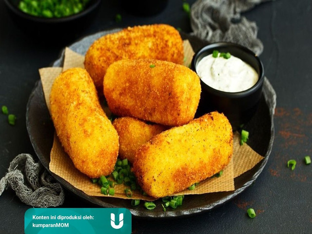 Kroket Kentang Isian Ayam. Sumber: Kumparan