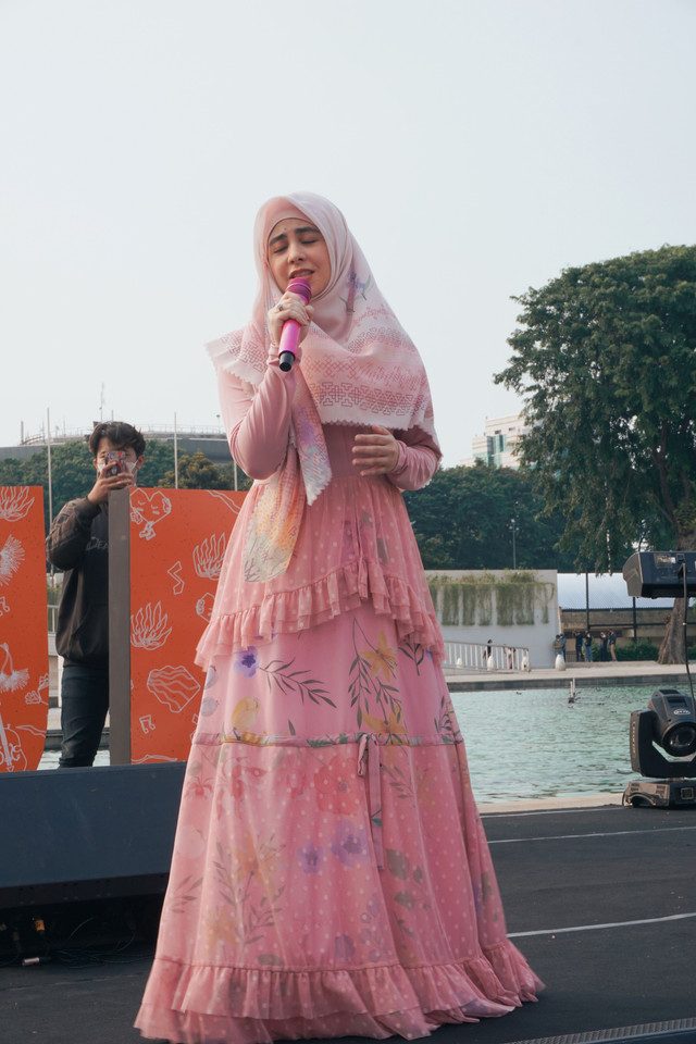 Risty Tagor tampil di Ramadhan Jazz 2022. Foto: Dok. Istimewa