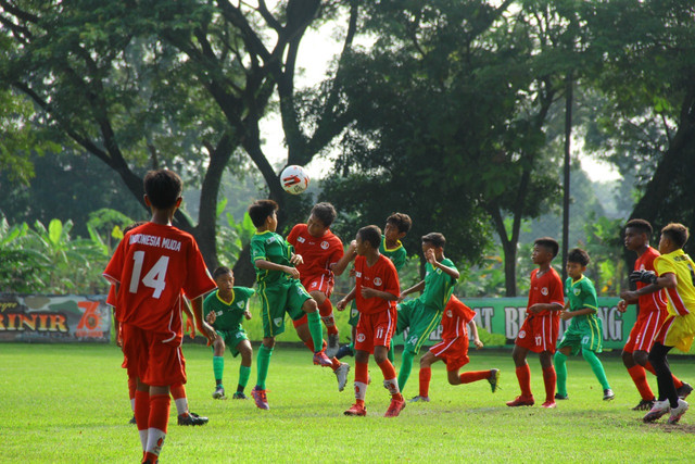 Kompetisi Liga Persebaya U-13. Foto: Masruroh/Basra