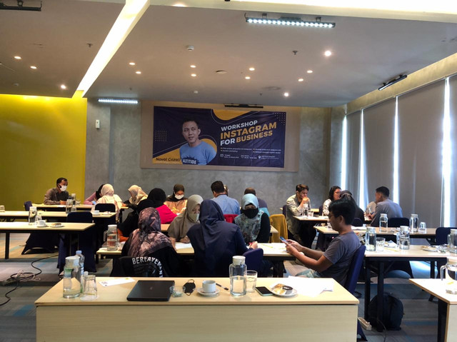 Workshop Instagram for Business. foto/dok