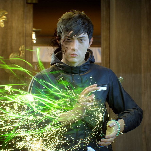 Main Character Ghostwire Tokyo: Akito (Sumber: playstation.com)