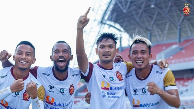 Tim Sriwijaya FC. Foto: Instagram/@sriwijayafc.id