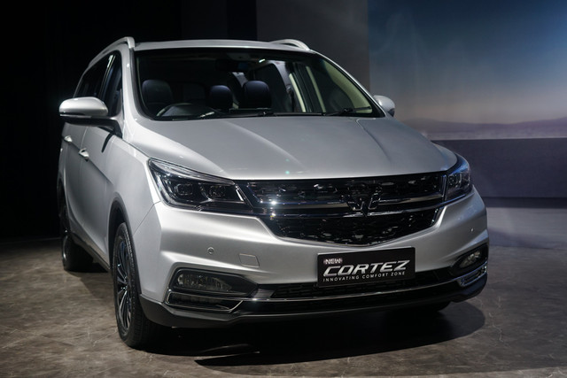 Tampilan luar Wuling Cortez Facelift. Foto: Muhammad Ikbal/kumparan