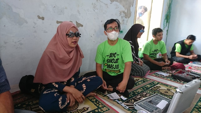 Program pemeriksaan mata gratis (Sumber. Media BM3)