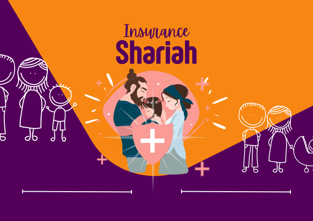 sumber: Ilustrasi Pribadi milik Dewanti Wahyu P (Ilustrasi asuransi syariah sebagai perlindungan keluarga)