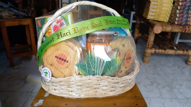 Hampers produk UMKM. Foto: Dyah