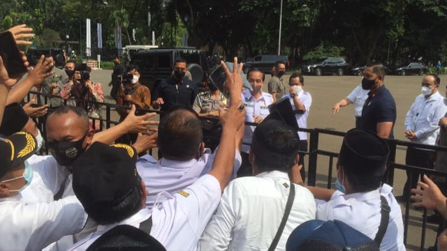 Presiden Joko Widodo hadiri Silatnas 2022 di Istora Senayan, Jakarta, Selasa (29/3/2022). Foto: Jacko Ryan/kumparan