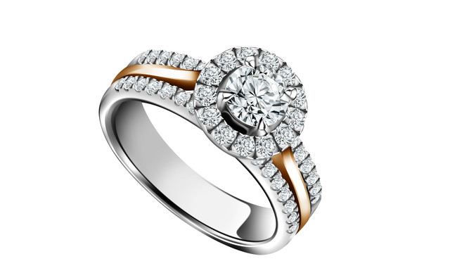 Cincin berlian Serendipity koleksi Frank Fire dari Frank & co. Foto: Frank & Co.