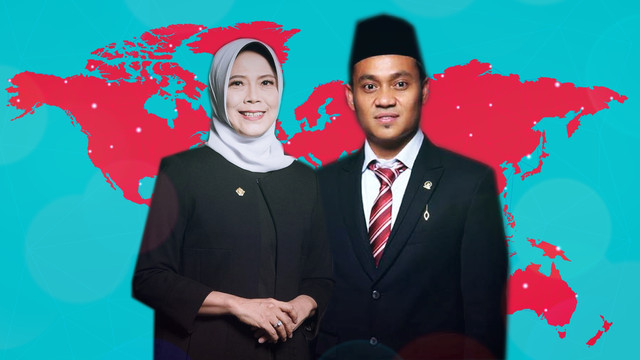 Calon anggota BPK terpilih, Isma Yatun dan Haerul Saleh, hasil fit and proper test Komisi XI DPR, Jumat (18/3). Foto: Dok. Gerindra dan BPK RI