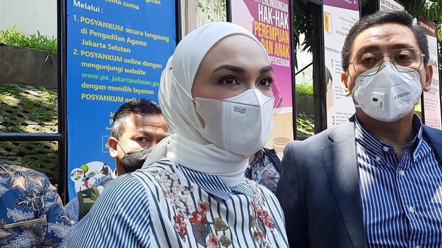 Istri Zulkifli Hasan, Soraya Muhammad Ali, jadi saksi di sidang cerai Futri Zulya Savitri dan Mumtaz Rais. Foto: Alexander Vito/kumparan