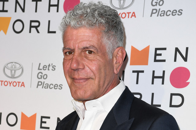 Anthony Bourdain. Foto: Angela Weiss/AFP