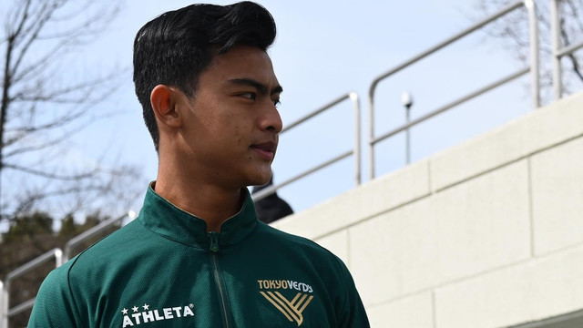 Pratama Arhan jalani latihan perdana dengan Tokyo Verdy. Foto: Instagram/@tokyo_verdy
