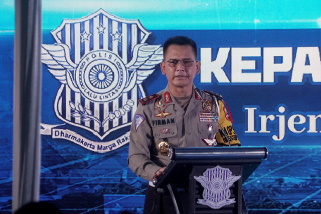 Kakorlantas Irjen Pol Firman Shantyabudi. Foto: Iqbal Firdaus/kumparan